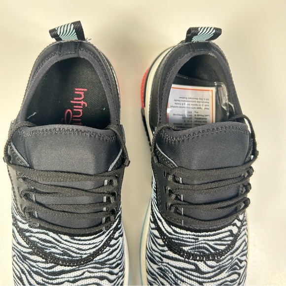 New Cherokee INFINITY Dart Nursing Work Slip Resistant Shoe Zebra Rose Women’s 7 - Picture 12 of 16